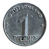 1 pfennig 1949E 1