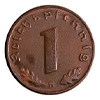 1 reichspfennig 1937D 1