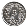 5 rappen 1957 1