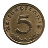 5 reichspfennig 1938G 1